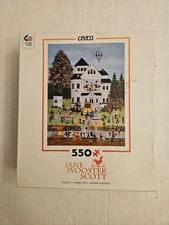 Ceaco 550 PC Jigsaw Puzzle Jane Wooster Scott Birthday Mayhem ~ Complete 