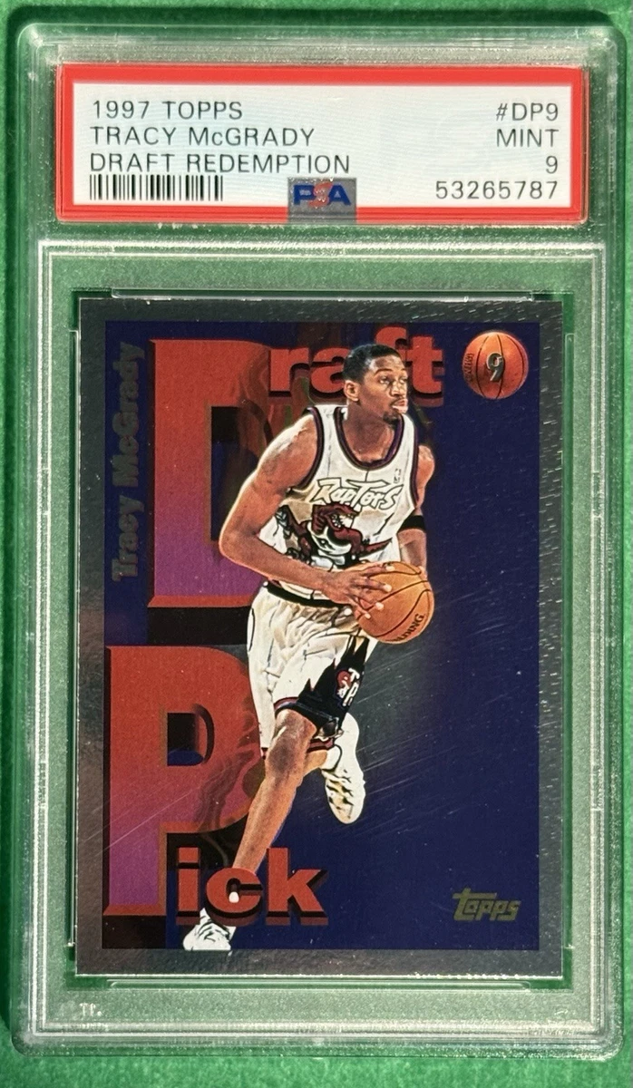 Tracy McGrady Professional Sports Authenticator (PSA) Basketball