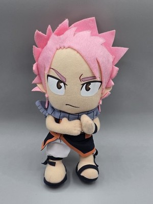 Fairy Tail Natsu Dragneel Great Eastern GE Animation 8'' Plush Stuffed Toy Doll