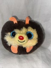 Ty Puffies (Beanie Balls) Plush - ZINGER the Bumble Bee (4 inch)