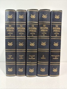 1958 Encyclopedia Americana | eBay