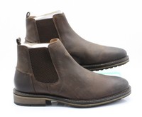 DUNE CHORLEYS MENS CHELSEA BOOTS BROWN LEATHER UK 6 EU 40 RRP £130 AD