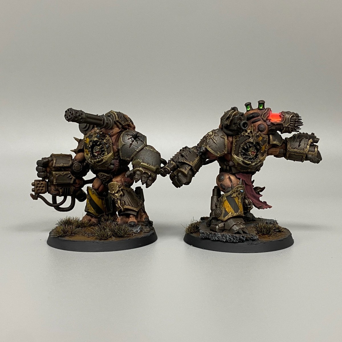 WARPFORGED OBLITERATORS CHAOS SPACE MARINES WARHAMMER 40K IRON