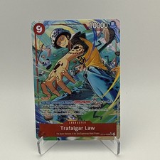 Trafalgar Law OP14-009 SR Alternate Art One Piece TCG The Azure Sea's Seven NM