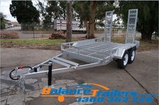 8x5 Heavy Duty Fully Welded Tandem Plant Trailer With Drop Down Ramp ATM 3200KG