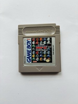 Nintendo Game Boy Spiel   NFL Football Konami 1990 Originalmodul   Vintage Retro