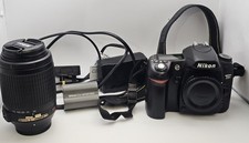 Nikon D80 DSLR camera & 55-200mm VR lens , plus battery and charger fast postage