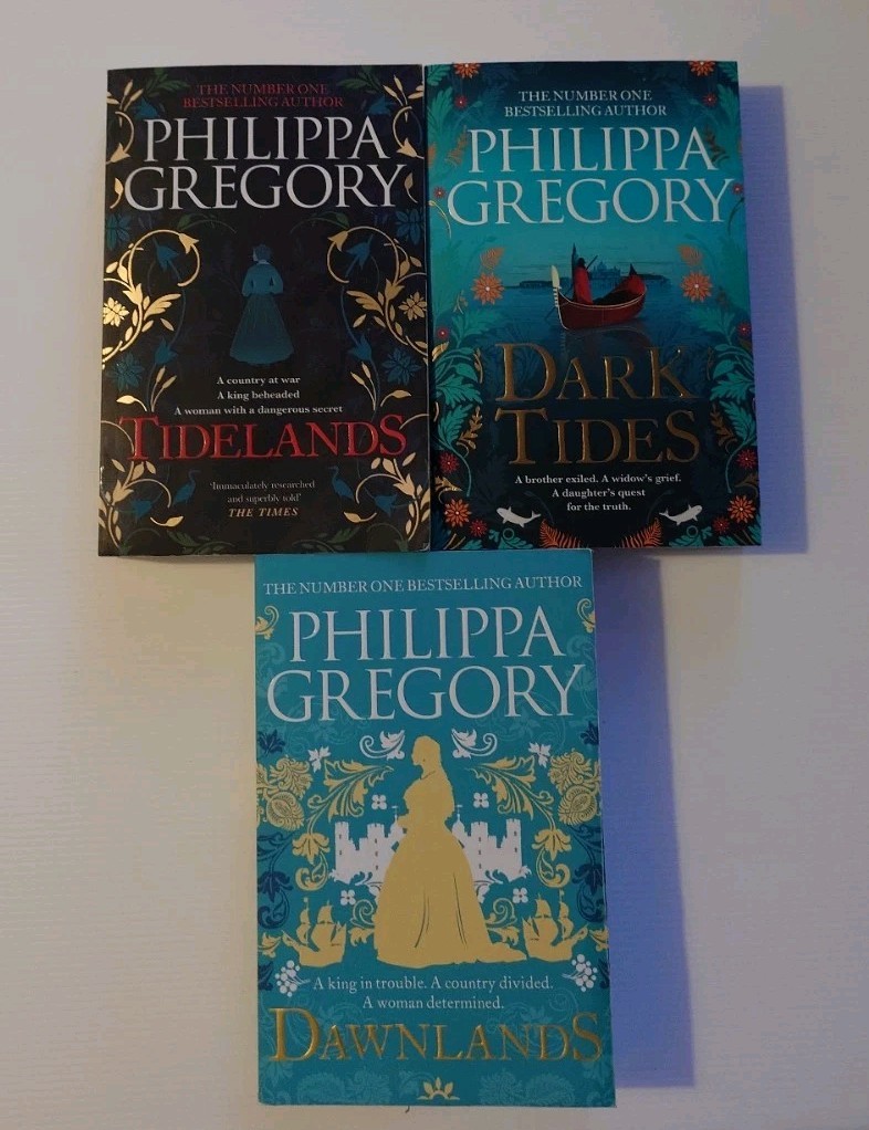 Philippa Gregory Fairmile Trilogy Tidelands, Dark Tides, Dawnlands