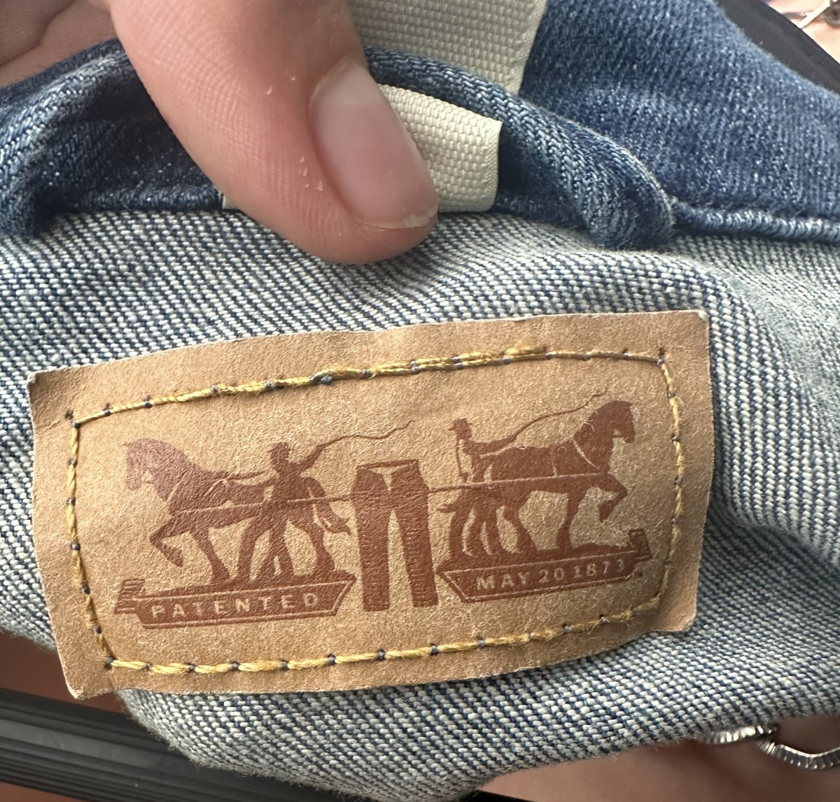 Levis Angel Brinks Inspired Backless Chained Jean… - image 2