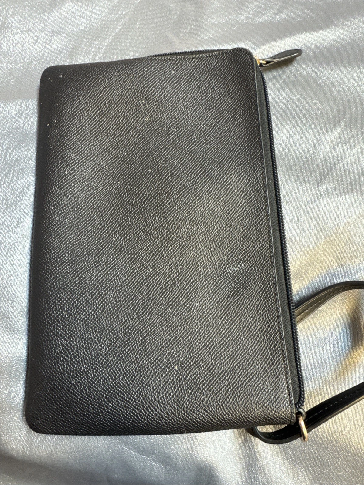 Pochette Coach Story Patch pochette zip grande nuova senza etichette J1811 F37844