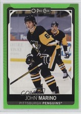 2021-22 O-Pee-Chee Neon Green Border 38/50 John Marino #463 vs3