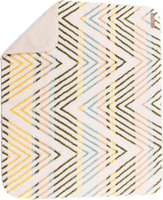 Sherpa Fleece Waterproof Dog Blanket - 50" X 40" - Cream