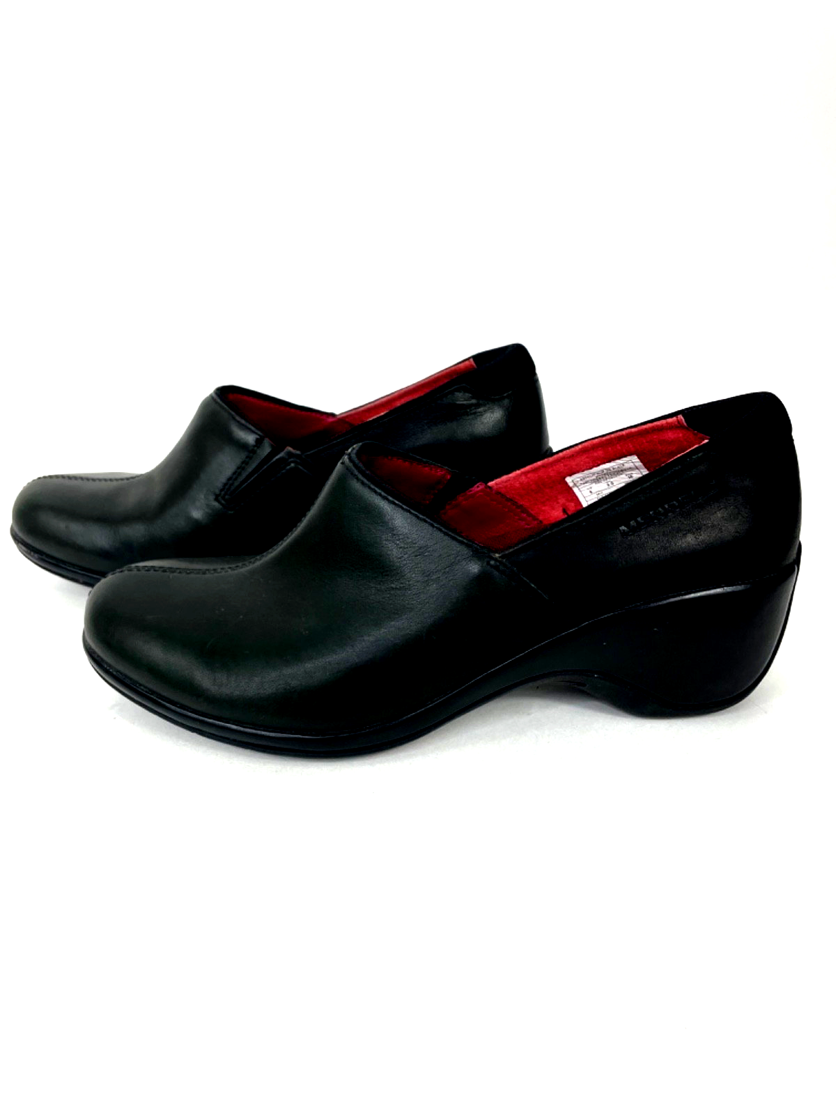 Zoccoli donna Merrell Angelic in pelle nera antiurto taglia 6