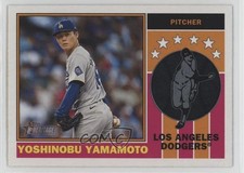 2025 Topps Heritage 1976 Player Icons Yoshinobu Yamamoto #76PI-18 1dc4