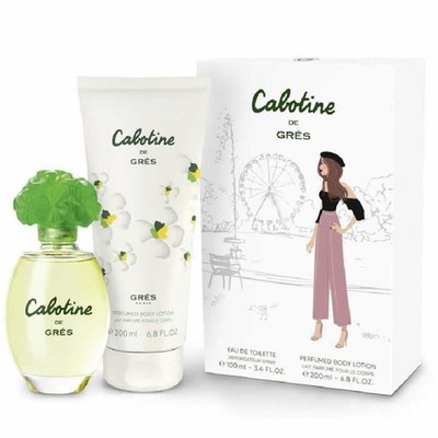 Gres Cabotine Eau De Toilette Spray 100ml Set 2 Stück