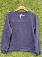 Womens Mondetta Navy Pullover Casual Sweatshirt Jumper Size Small