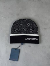 Louis Vuitton Beanie   Grau | Schwarz   Neu