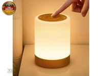 Nachttischlampe Touch Dimmbar, 256 RGB Farben&Amp;5 Modi,Usb Aufladbar