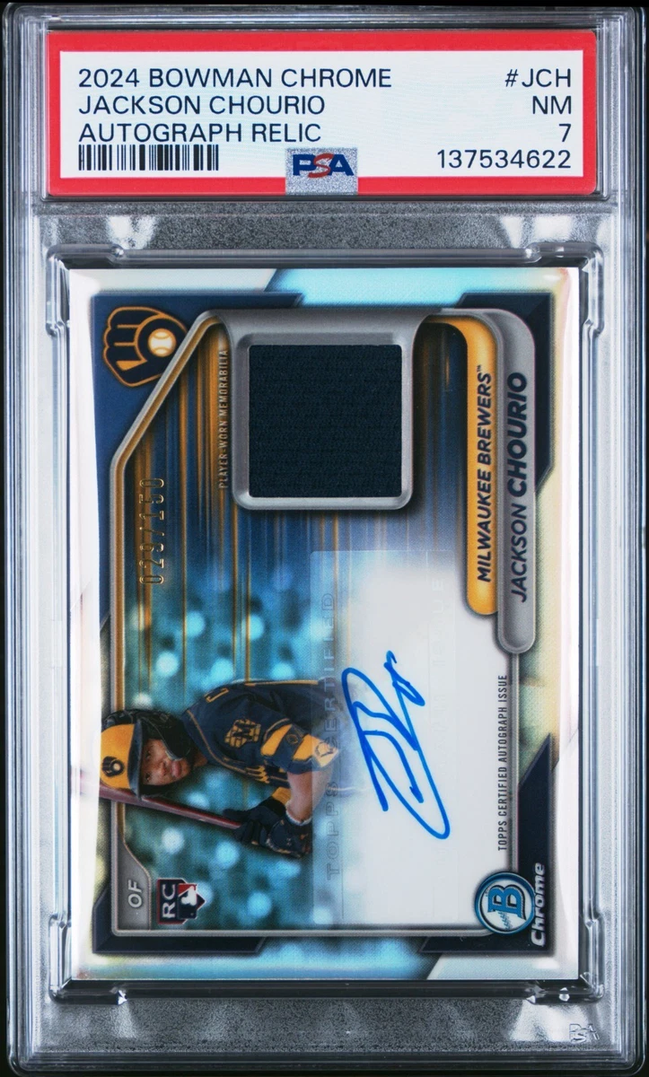 LOT DE CARTES JACKSON CHOURIO - Autographe Et Relique, Collection Sportive Rare !