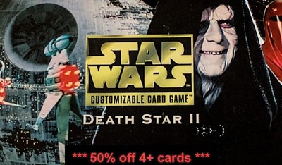 SWCCG Death Star II C/U/R Singles [choose card] Star Wars CCG