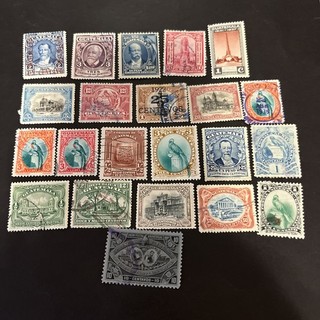 22 Old Guatemala Used Stamps Lot A 83572