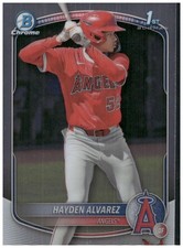 2025 Bowman #BCP-12 Hayden Alvarez Chrome Prospects