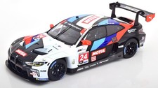 Minichamps 1/18 BMW M4 GT3 #24 IMSA 2022 Wittmann Eng Yelloly Diecast Model