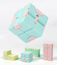 Cube Infinity Fidget Stress Toy Anxiety Kids Relief Sensory Magic Gift And Adhd