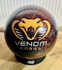 Motiv Venom Cobra Hybrid Bowling Ball USED DRILLED 1st Quality 15lbs RARE