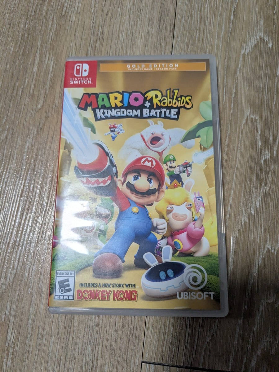 Donkey Kong Mario Rabbids Player Nintendo Switch Mario Rabbids