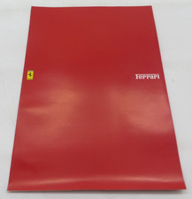 1991 FERRARI FACTORY Vintage Auto Brochure automobile race tracks Italy