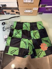 Eric Emanuel x Matty Boy EE Shorts 99 Eyes Slime, Size Large