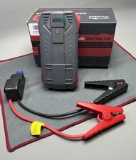 Povasee Car Jump Starter 4000A Pack Booster 12V LED Battery Charger Power Bank