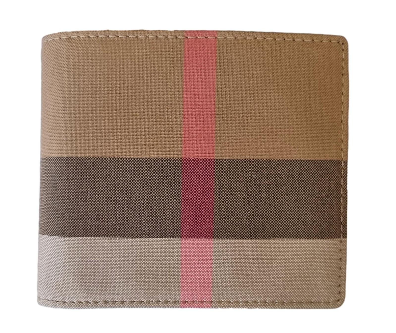 Модель Burberry portafoglio uomo складывающаяся вдвое в тессуто сенза портамонете 8084562 марроне 67390₽