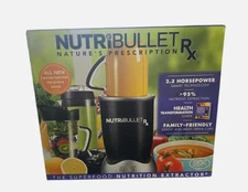 Magic Bullet NutriBullet RX Nature's Prescription 10 Piece Juicer Set NIB