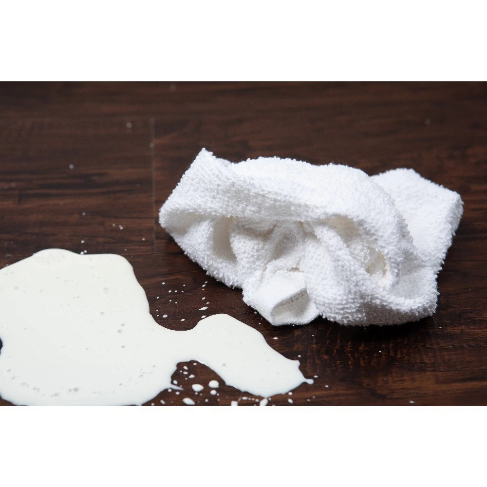 Cotton Terry Towels 14x17 18 Pack White - thumbnail 4