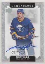 2018-19 Upper Deck Chronology Franchise History Benoit Hogue #FH-BU-BH Auto 00s4