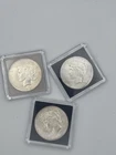 LOT Of 3. 1922, 1923, & 1925 Silver Peace Dollars