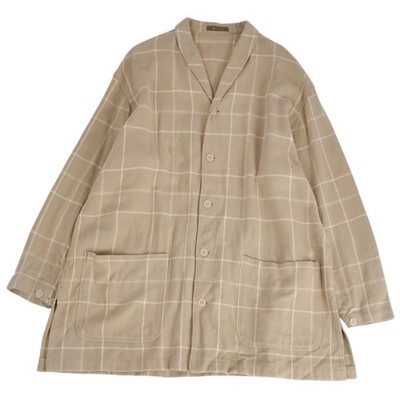 Wise Y's for Men Yohji Yamoto 94aw Coat Long Sleeve Mv-b14-206 Check Used MOLO-0