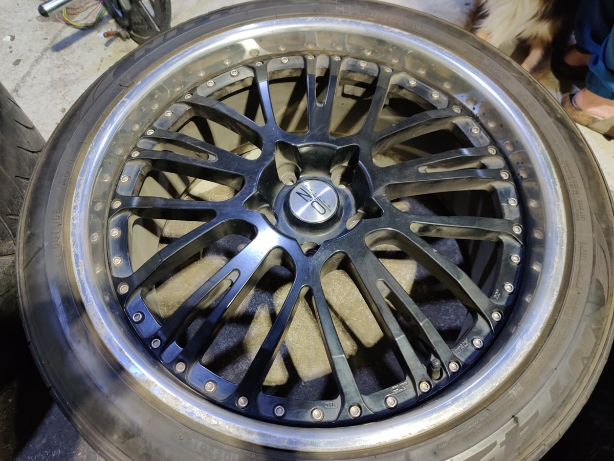 タイヤ、ホイール 希少！OZレーシング鍛造FORGED 3ピース Made in 