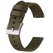 BISONSTRAP Nylon Watch Strap 18mm 19mm 20mm 22mm Quick Release and Breathable