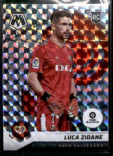 2021 Panini Mosaic La Liga Mosaic Prizm Luca Zidane RC Rayo Vallecano #147 - Picture 1 of 2