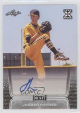 2020 Leaf Draft Auto Jagger Haynes #BA-JH1 Auto 0e2x