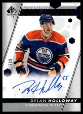 2022-23 SP Authentic Future Watch Auto /999 Dylan Holloway Rookie Edmonton
