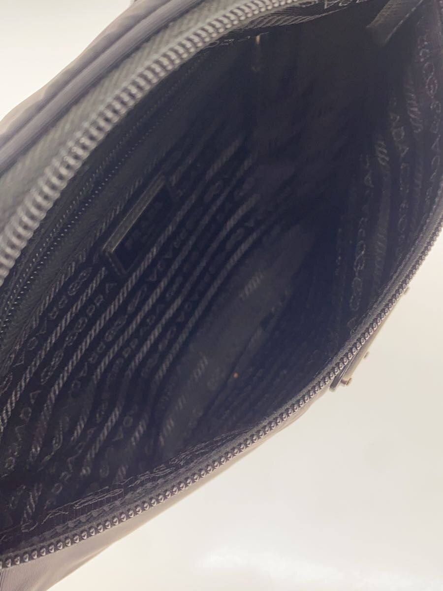 PRADA waist bag nylon black 2VL033 Used thumbnail 6