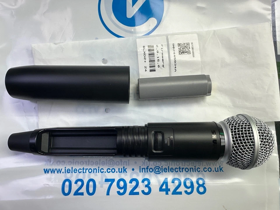 Shure - GLXD2+/SM58-Z4 - Digital Wireless Dual Band Handheld Transmitter - Image 2 of 4