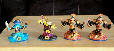 Skylanders: Swap Force Figures, Set of 4  See Description for Names