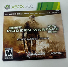 Call of Duty Modern Warfare 2 CliffHanger Demo Xbox 360 New  Factory Sealed 
