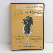 "To Your Health" Journey To Plant Based World DVD Vegetarian Diet Whole Foods