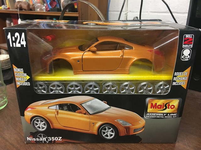 nissan 350z diecast model car
